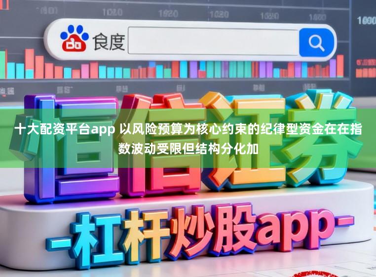 十大配资平台app 以风险预算为核心约束的纪律型资金在在指数波动受限但结构分化加