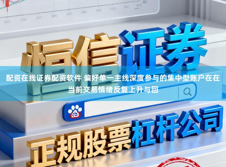 配资在线证券配资软件 偏好单一主线深度参与的集中型账户在在当前交易情绪反复上升与回