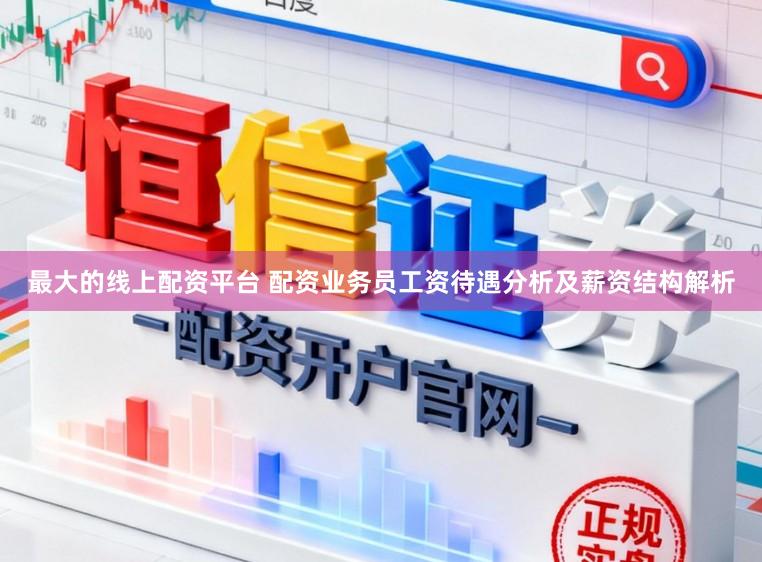 最大的线上配资平台 配资业务员工资待遇分析及薪资结构解析